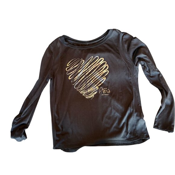 Aria Las Vegas Metallic Graphic Top – Size Large - Picture 1 of 4